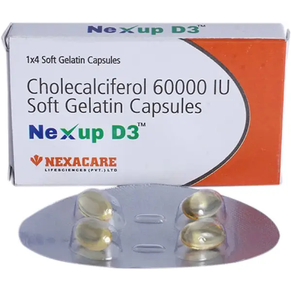 Nexup D3 Soft Gelatin Capsule